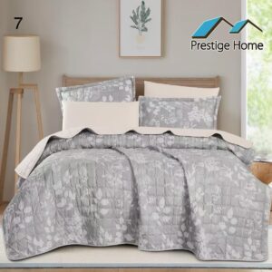 Silver Mist Botanica Bedspread Set