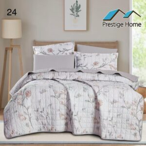 Lavender Mist Bloom Bedspread Set