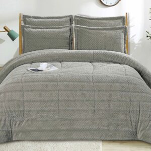Winter comforter set - plain color