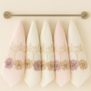 Kitchen Towels Set of 6 - Light Colors
