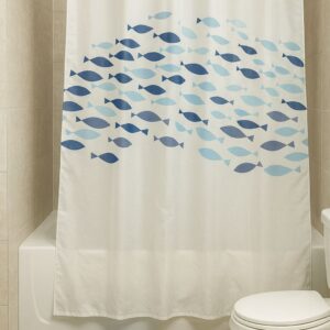 Curtains shower -Blue Fish