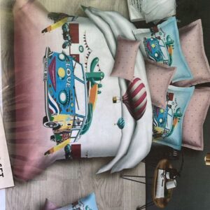 Kids Deluxe Duvet Cover Set – bus
