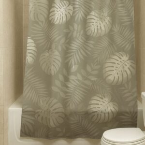 Curtains Shower - Brown Leaves