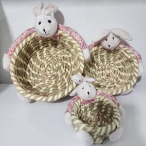 Baskets Set of 3 - Rabbit