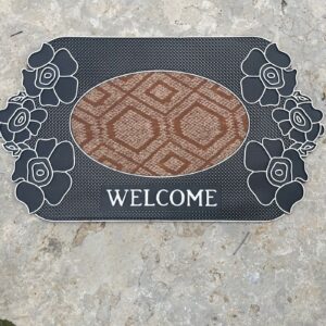 Welcome Mats - Light Flowers