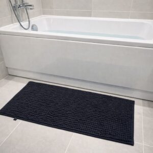 Plain bathroom mat