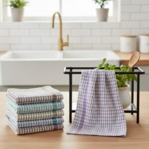 Classic kitchen towel set- set of 6