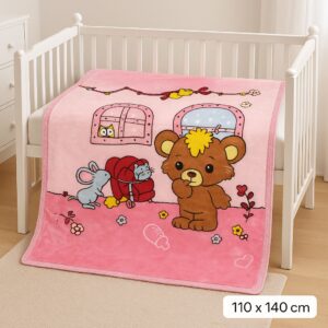 Baby blanket - teddy bear