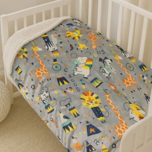 Baby blanket - elephant yellow