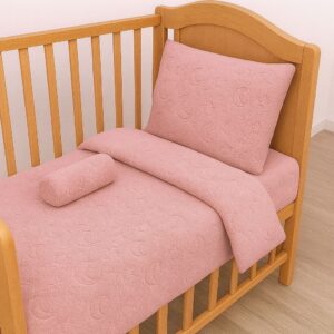Baby flannel duvet cover set - star