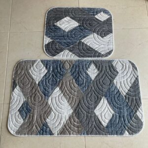 Mat Bathroom - wave geometry