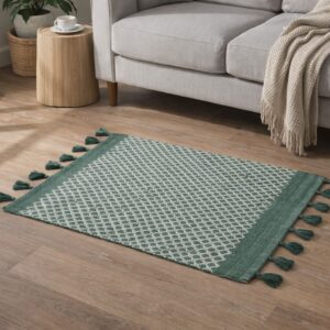 Mat - olive weave