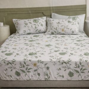 Fitted sheet - spring daisies