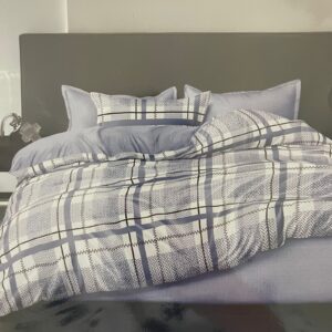 Fitted sheet - square blue