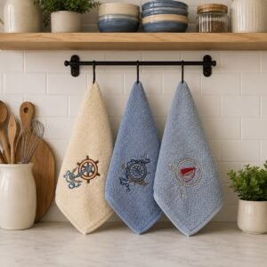 Beach kitchen towel