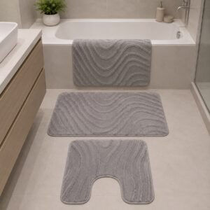 Zic Zac Luxury mats bathroom- set of 2